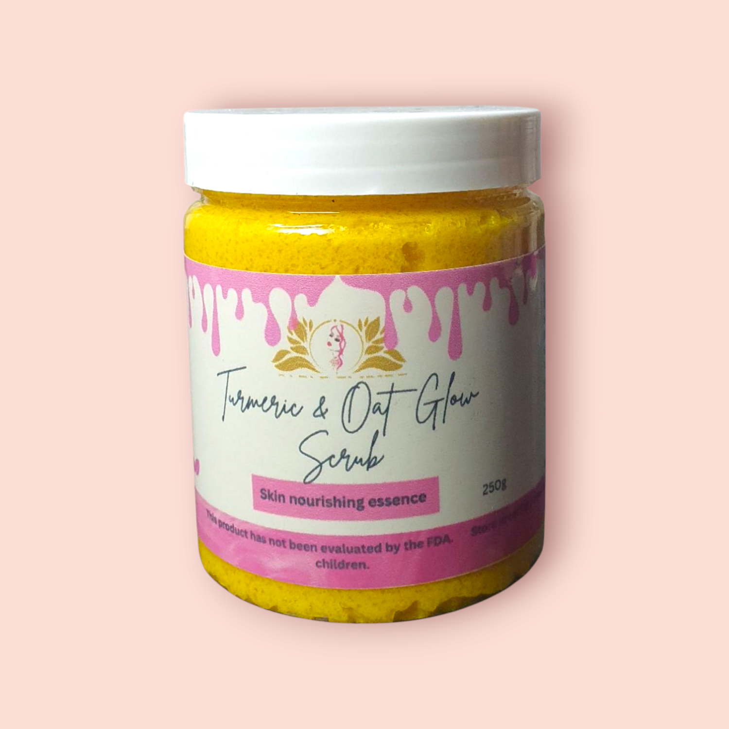 Turmeric and Oat Glow Scrub