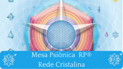 REVALIDA - Mesa Psiônica RP® Rede Cristalina ( azul claro)