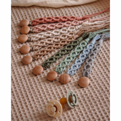 Macrame Clip Πιπίλας