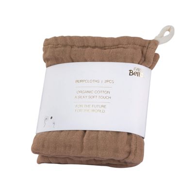 Πανάκια Φροντίδας Burp Cloths 2τμχ | 100% Οργανικό Βαμβάκι | Burro