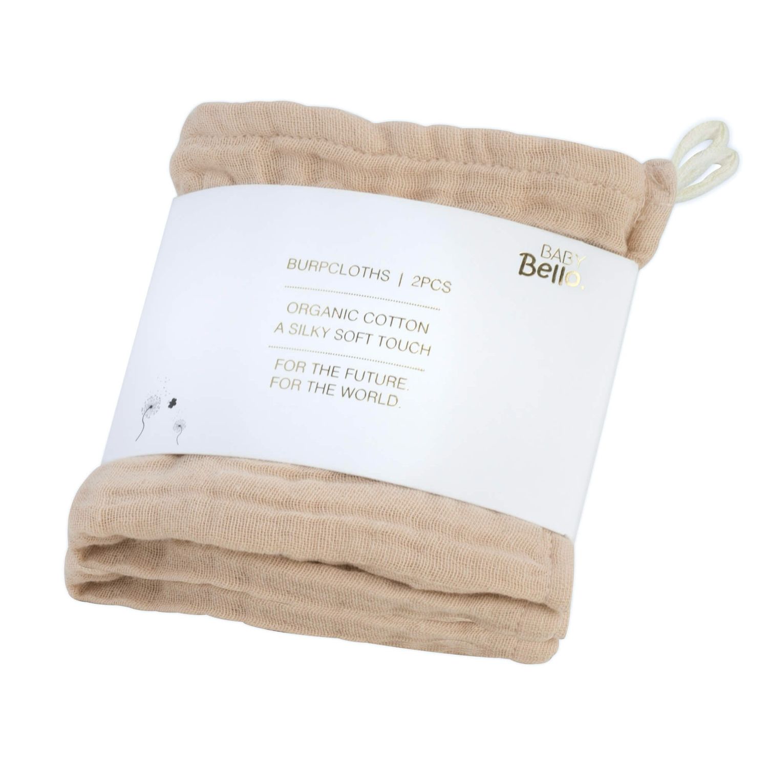 Πανάκια Φροντίδας Burp Cloths 2τμχ | 100% Οργανικό Βαμβάκι | Toasted Almond Πανάκια Φροντίδας Burp Cloths 2τμχ | 100% Οργανικό Βαμβάκι | Toasted Almond
