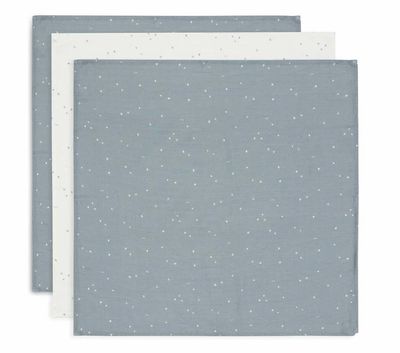Πολυχρηστικές Πάνες Μουσελίνας 3τμχ Twinkling Sea Green, 70x70cm