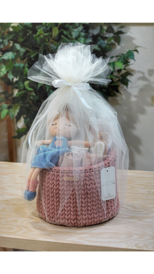 Baby Basket L - Δώρο Για Νεογέννητο - Little Rose