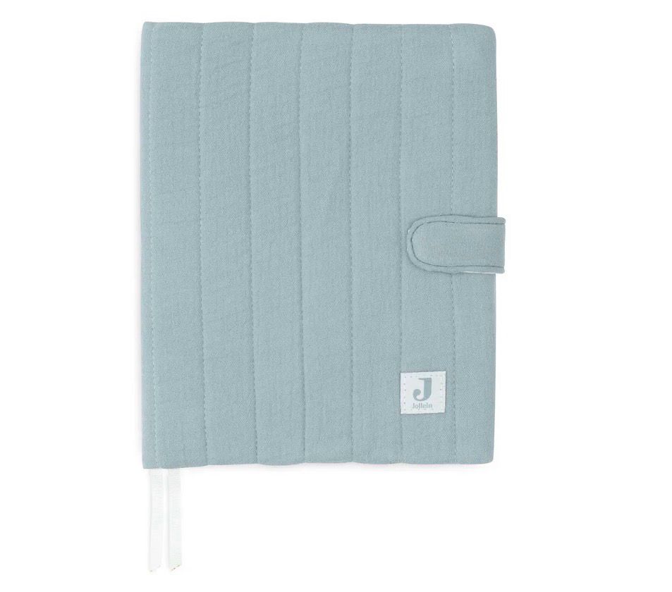 Θήκη Για Βιβλιάριο Υγείας Muslin - Sea Green