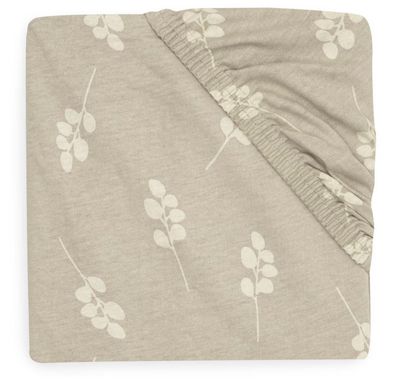 Σεντόνι Κούνιας Jersey Με Λάστιχο 70x140/75x150cm, Twig Olive Green