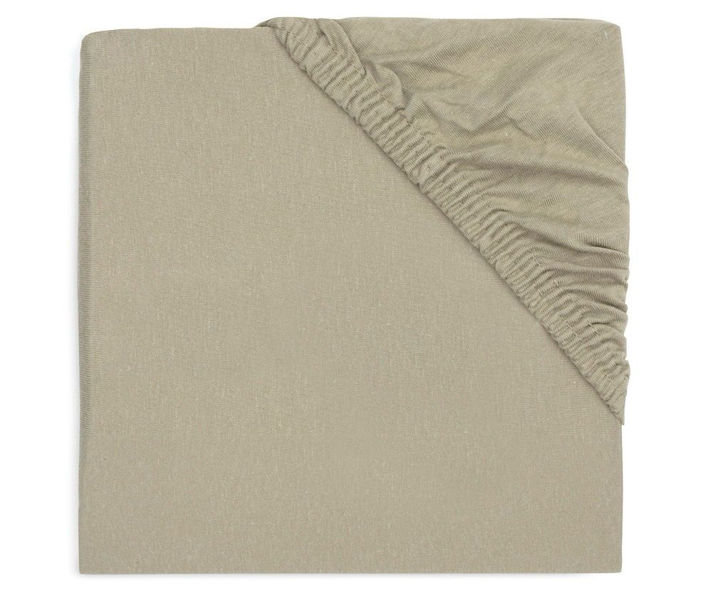 Σεντόνι Κούνιας Jersey Με Λάστιχο 70x140/75x150cm, Olive Green