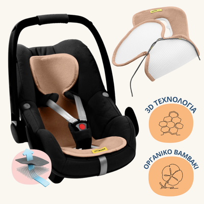 Aeromoov Αντι-ιδρωτικό κάλυμμα Air Layer 0-13kg για κάθισμα αυτοκινήτου - Group 0 Tuscany