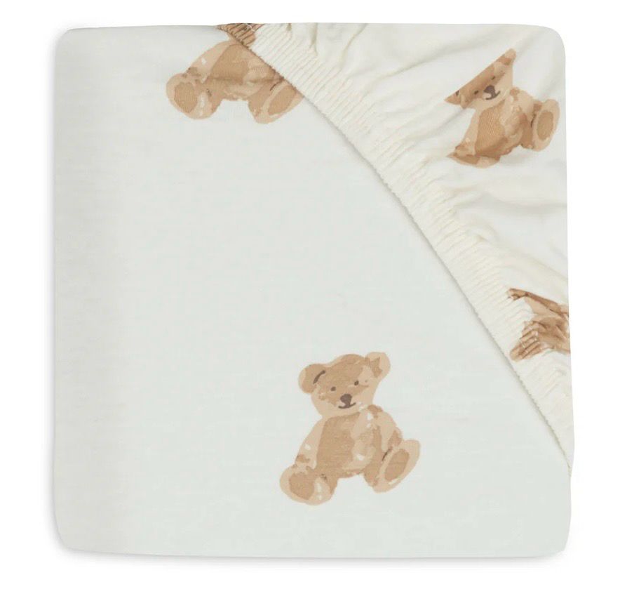 Σεντόνι Κούνιας Jersey Με Λάστιχο 70x140/75x150cm, Teddy Bear Σεντόνι Κούνιας Jersey Με Λάστιχο 70x140/75x150cm, Teddy Bear