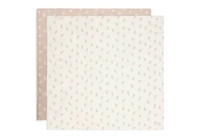 Πάνα Αγκαλιάς Μουσελίνα 115x115cm (2τμχ) - Twig Wild Rose
