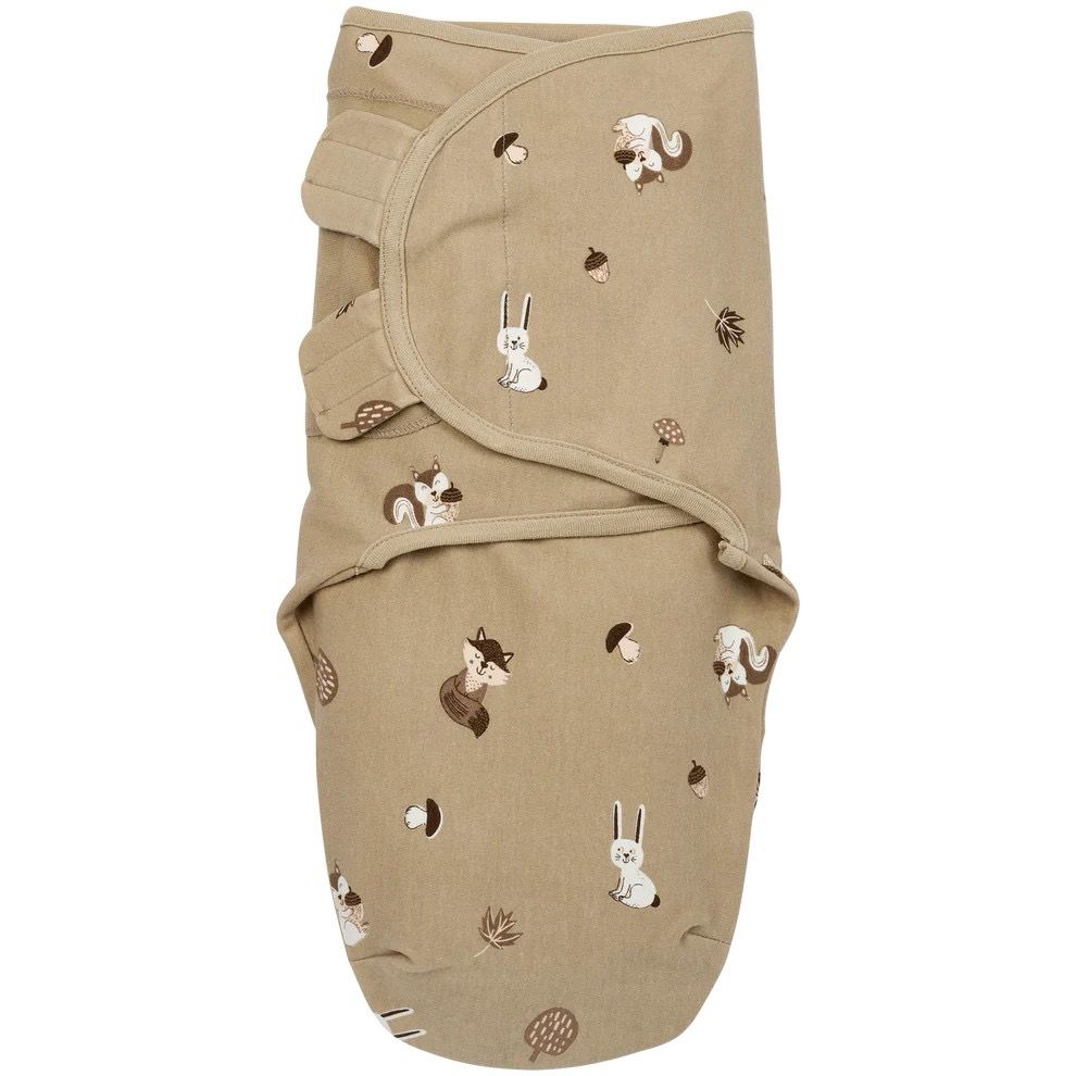 Swaddle 0-3 μηνών (1.0Tog) | Forest Animals Sand