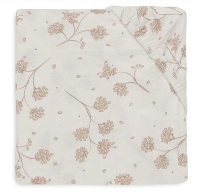 Σεντόνι Λίκνου/ Καλαθούνας Jersey Με Λάστιχο | 40/50x80/90cm | Leafy Dreams