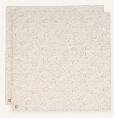 Πάνα Αγκαλιάς Μουσελίνα 115x115cm (2τμχ) - Elephant Tales