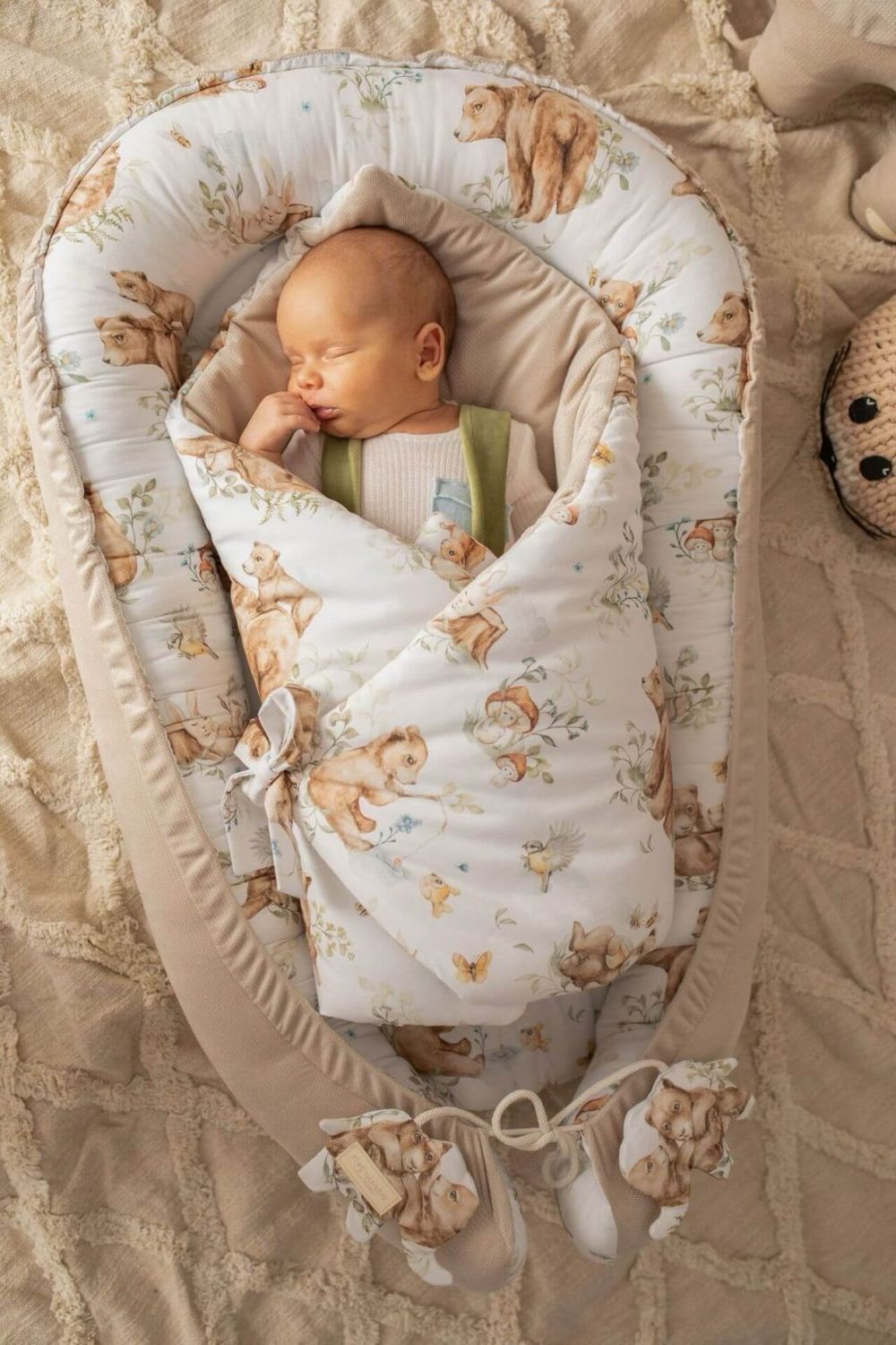 Βρεφική Κουβέρτα Αγκαλιάς Κώνος | Bear Glade