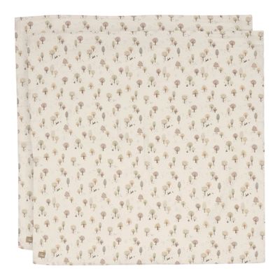 Πάνα Αγκαλιάς Μουσελίνα 115x115cm (2τμχ) - Tiny Park