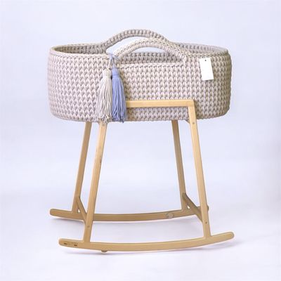 Καλαθούνα Λίκνο Μωρού Με Στρώμα &amp; Βάση - Beige