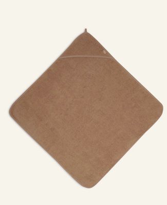 Βρεφική Πετσέτα Μπάνιου με Κουκούλα 75x75cm Miffy Jacquard- Nougat