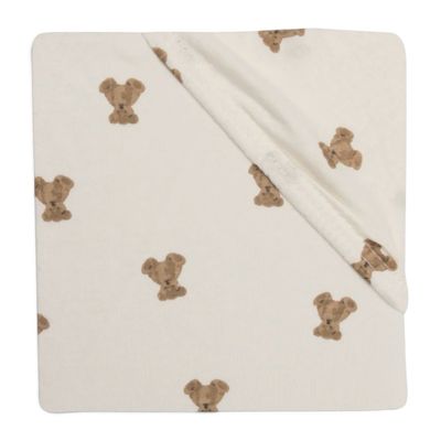 Σεντόνι Κούνιας Jersey Με Λάστιχο 70x140/75x150cm, Mini Teddy Bear