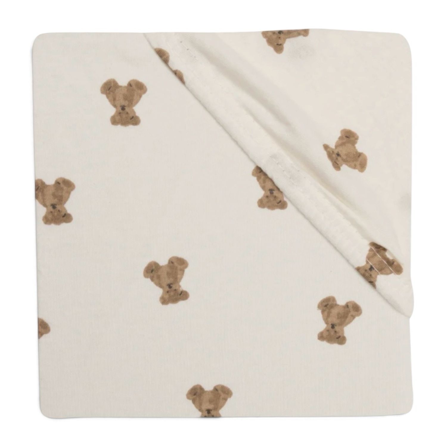 Σεντόνι Κούνιας Jersey Με Λάστιχο 70x140/75x150cm, Mini Teddy Bear