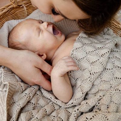 Βρεφική Κουβέρτα BAMBOO 80x100 Fema - Beige