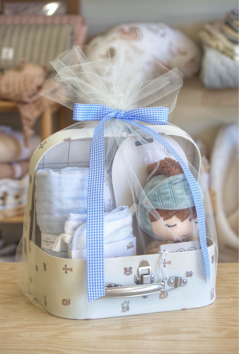 Prince Memories Gift Box – Baby Basket για Νεογέννητο Αγόρι