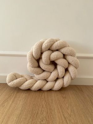 Πάντα Πλεξούδα (200-15εκ.) - Boucle Warm Beige