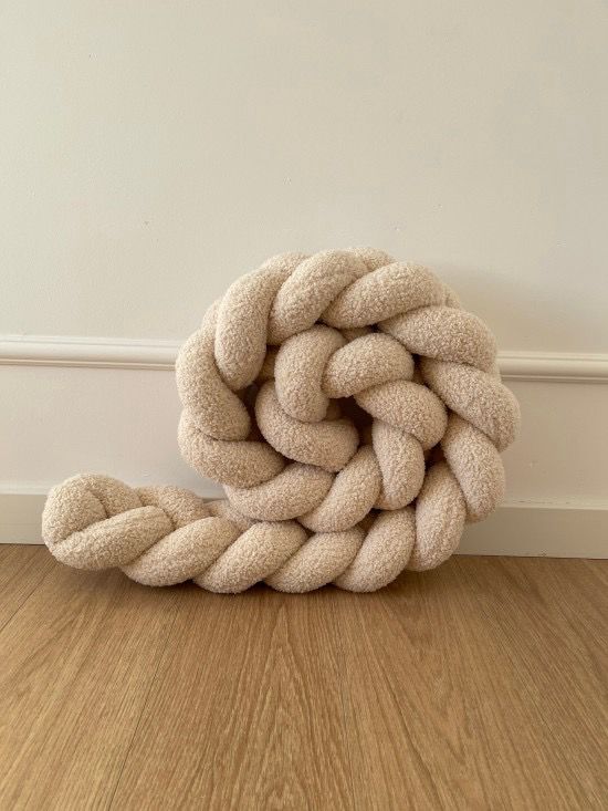 Πάντα Πλεξούδα (200-15εκ.) - Boucle Warm Beige