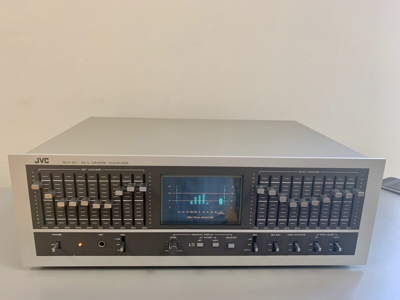 JVC EQ SEA80 Graphic Equalizer with Spectrum Analyzer