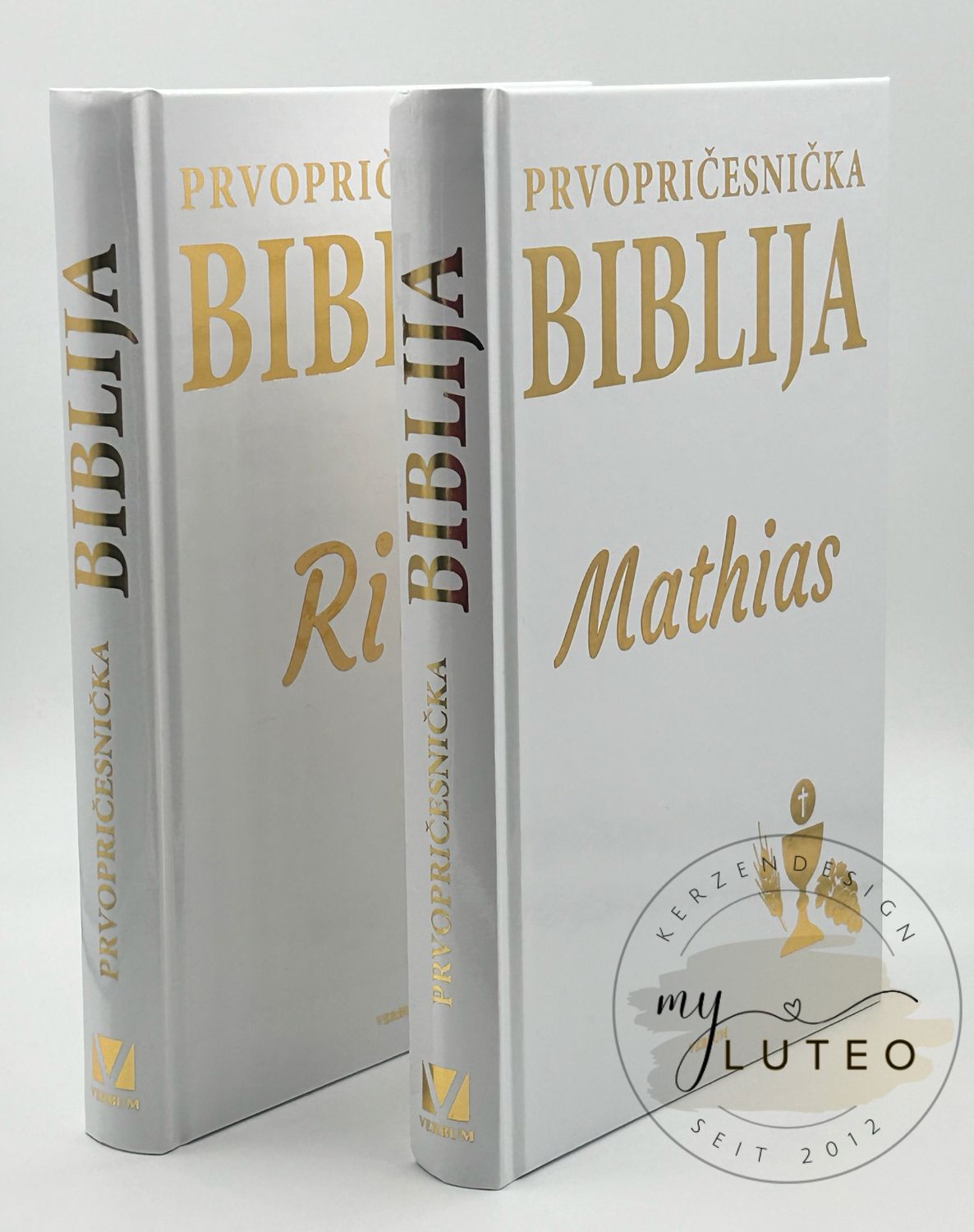 Personalisierte Bibel auf kroatisch PRVOPRICESNICKA BIBLIJA