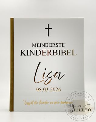 Personalisierte Kinderbibel Personalisierte Kinderbibel "Meine erste Kinderbibel" zur Taufe oder Kommunion