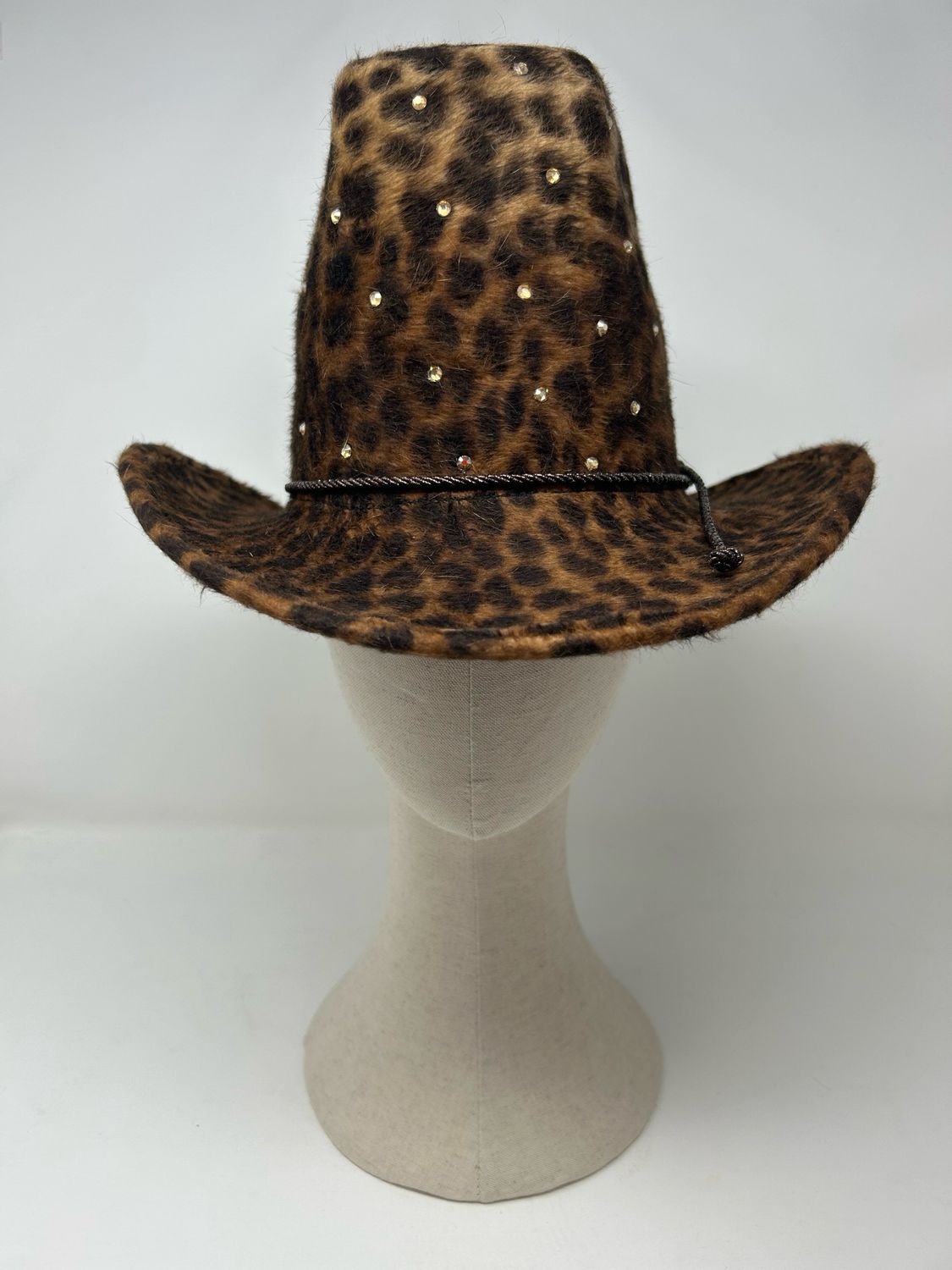 Leopard Square Crown High Boy