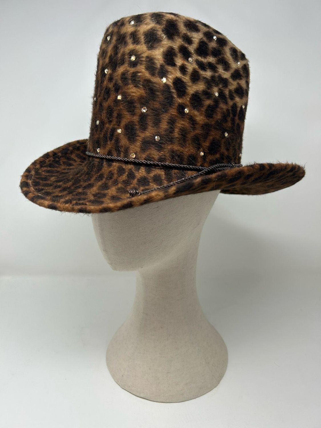 Leopard Square Crown High Boy