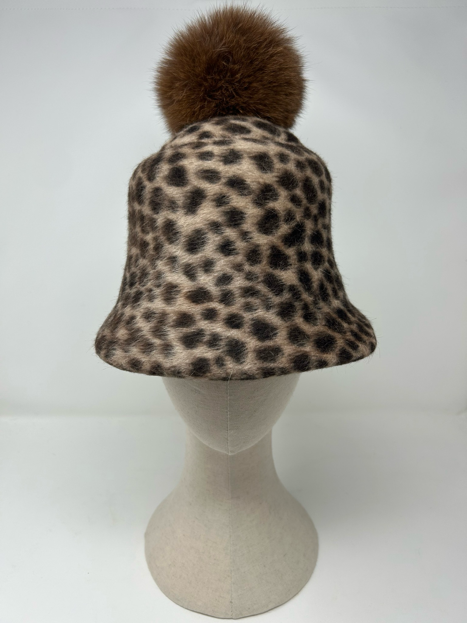 Leopard Print Duck Bill Cap by Otis Damón