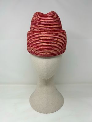 Red Multi Toyo Envelope Fez