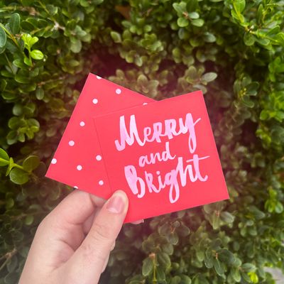 Merry &amp; Bright Tags