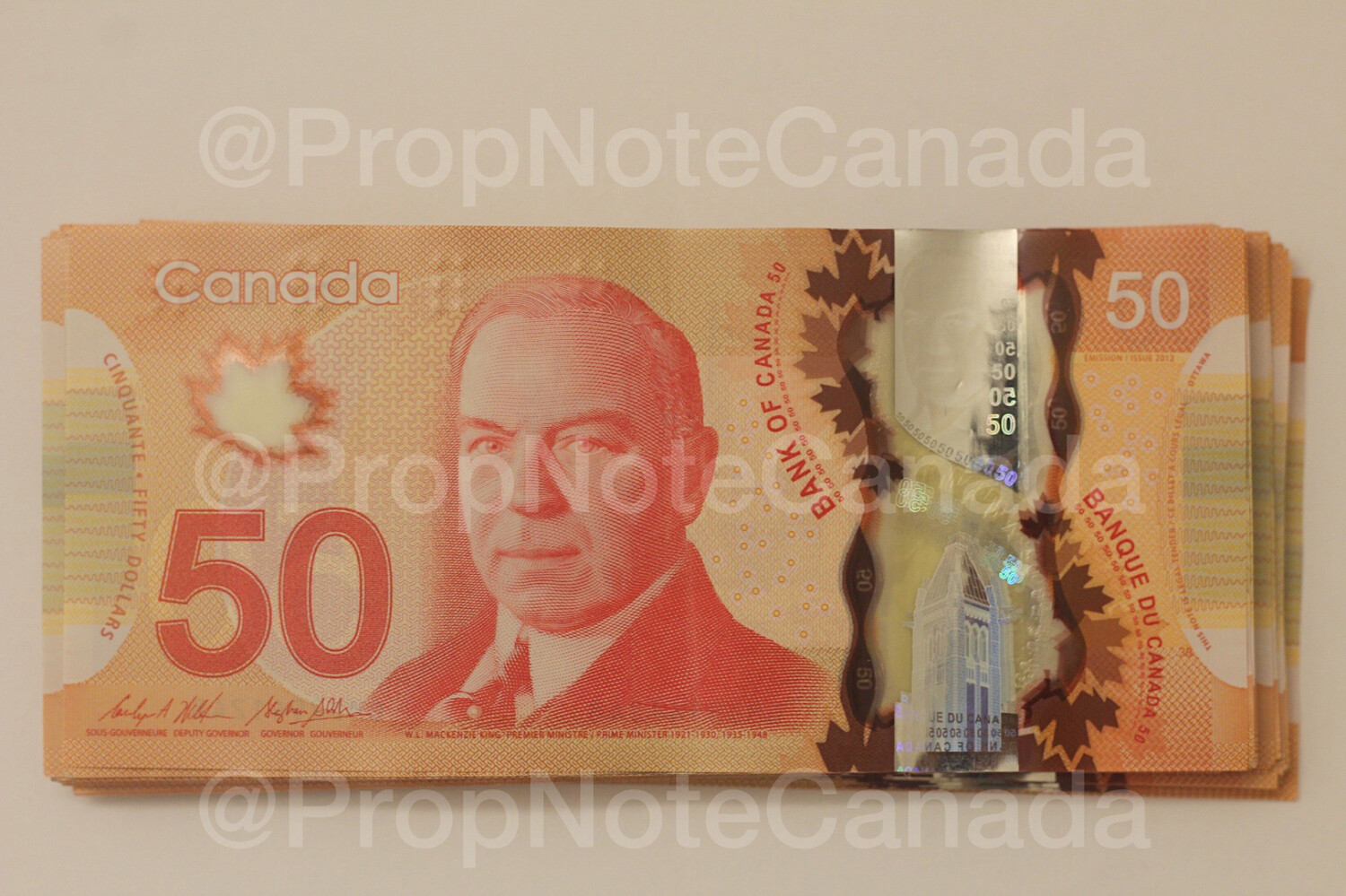 Prop Canadian $50 Bill
