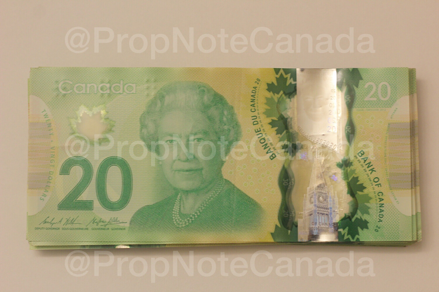 Prop Canadian 20 Bill