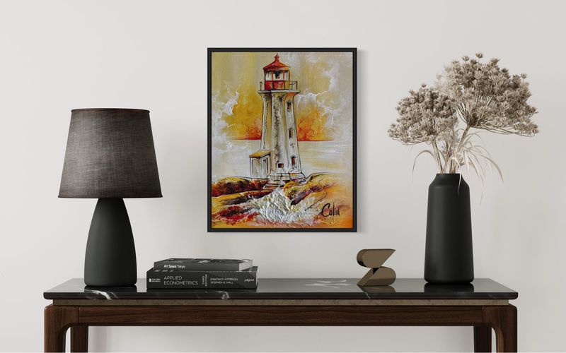 Sunset Serenity - Peggy’s Cove Lighthouse