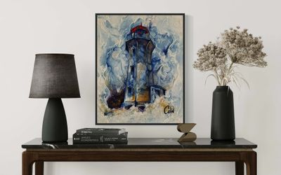 Beacon in the Mist - Peggy’s Cove Lighthouse