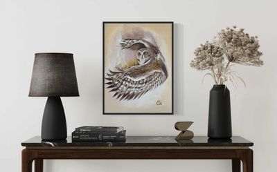 Midnight Whisper - The Great Grey Owl