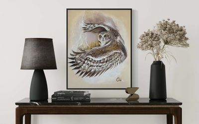 Midnight Whisper - The Great Grey Owl Midnight Whisper - The Great Grey Owl