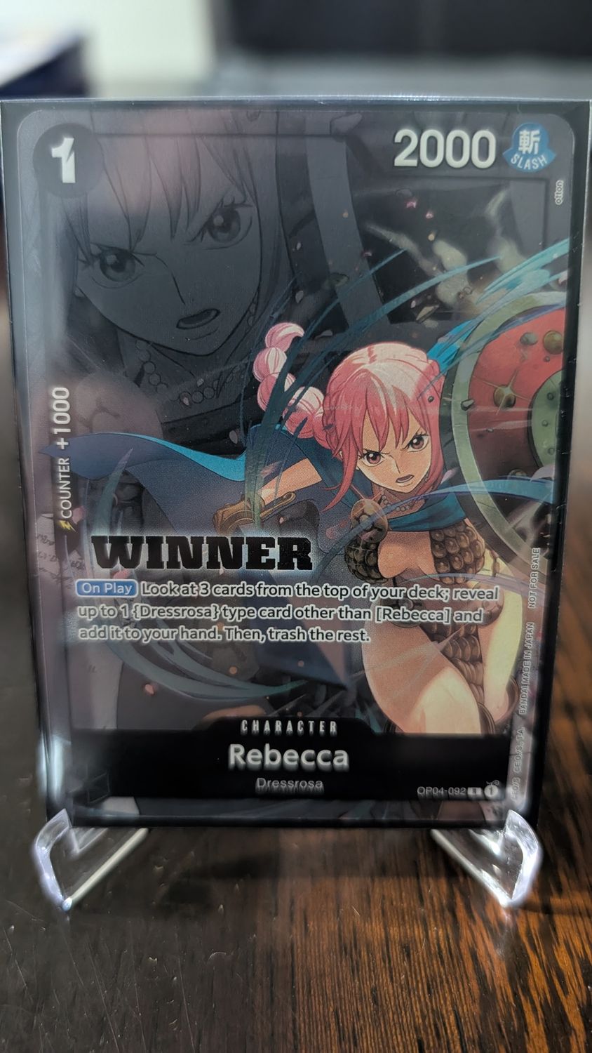Rebecca - Winner