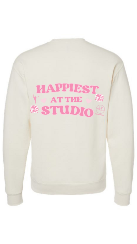 **PRE ORDER** Happiest at the Studio Crewneck Sweatshirt