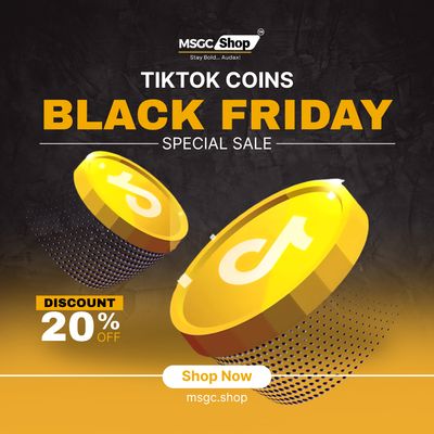 Black Friday Tiktok Coins