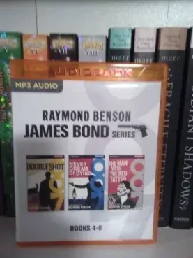 James Bond audiobook set
