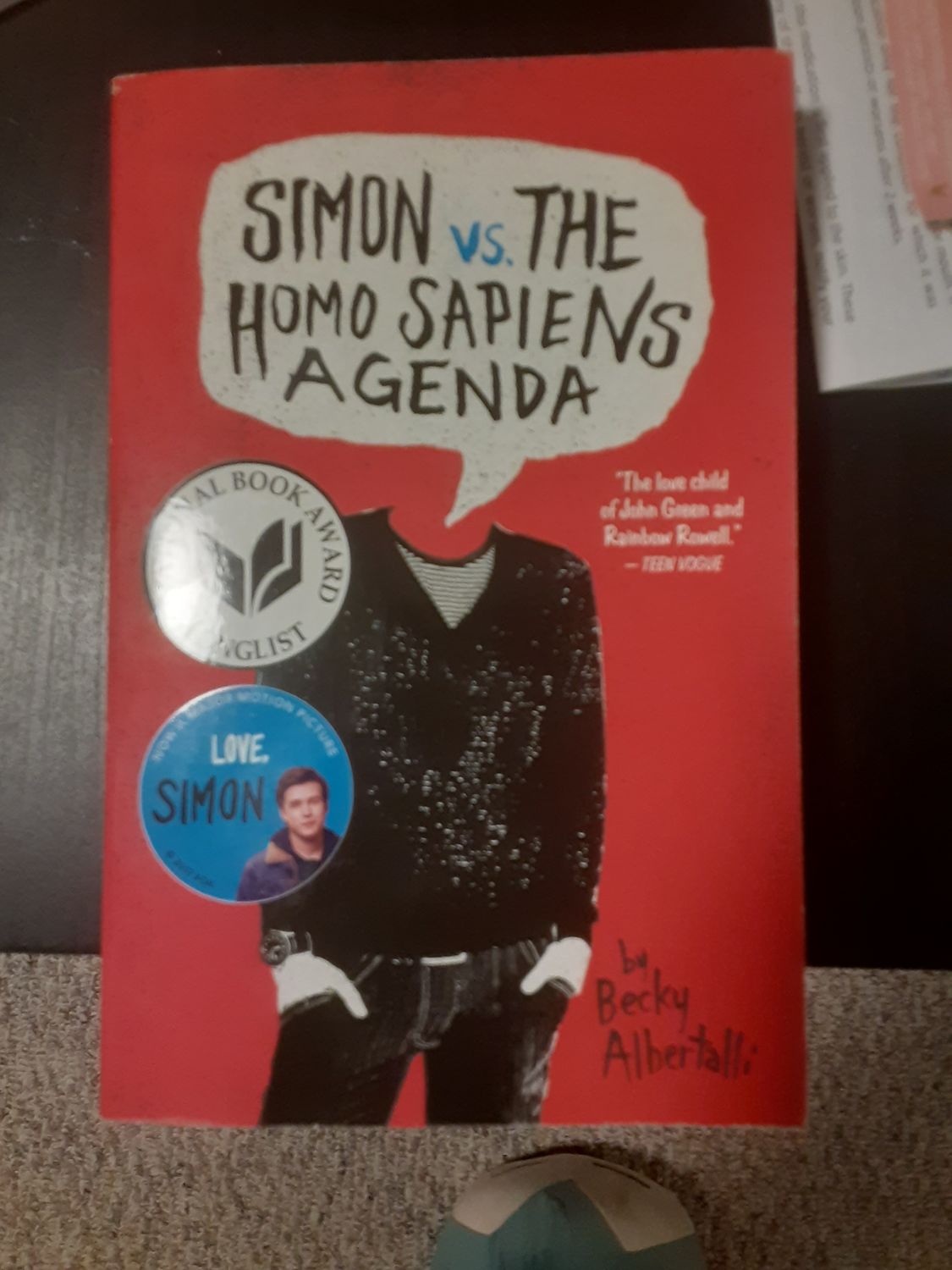 Simon Vs the Homosapiens Agenda