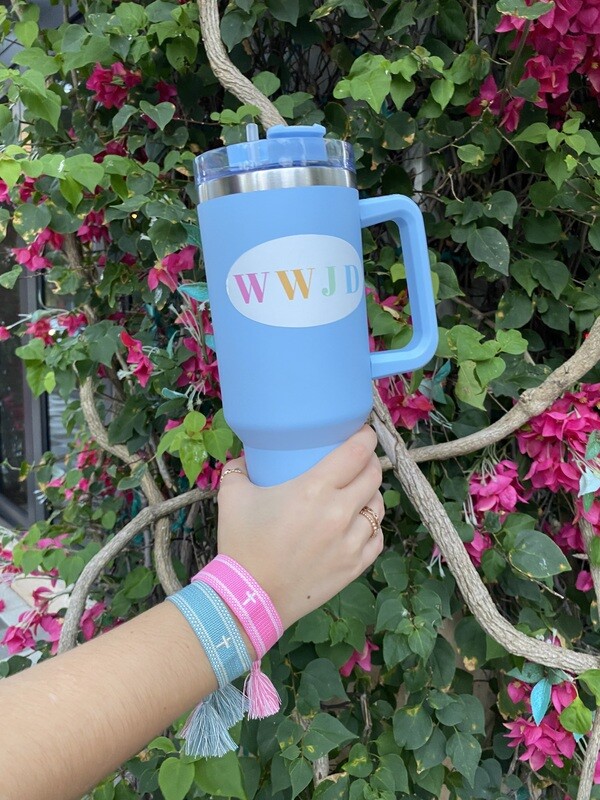 &quot;WWJD&quot; STICKER