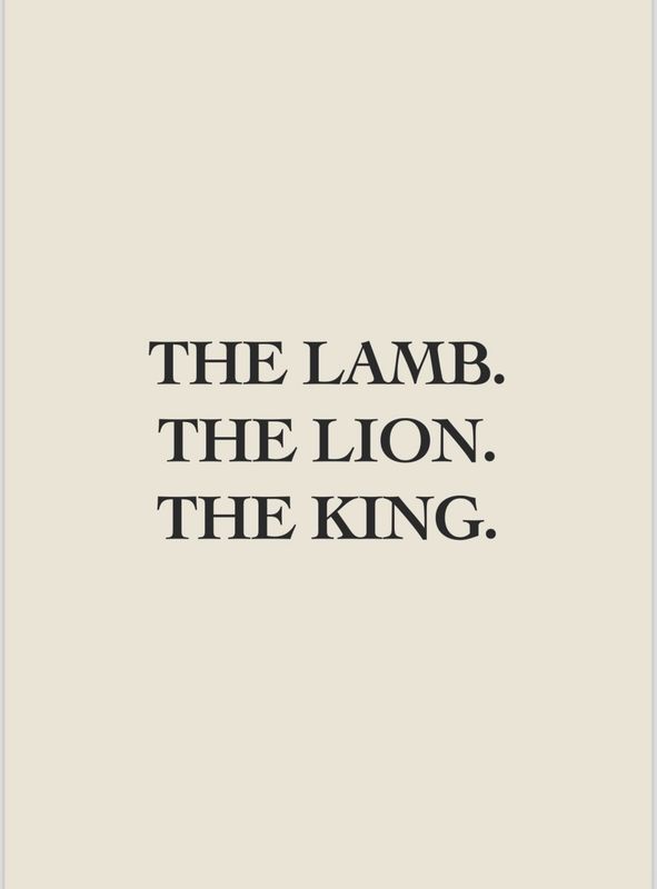 “The Lamb. The Lion. The King.” Tee