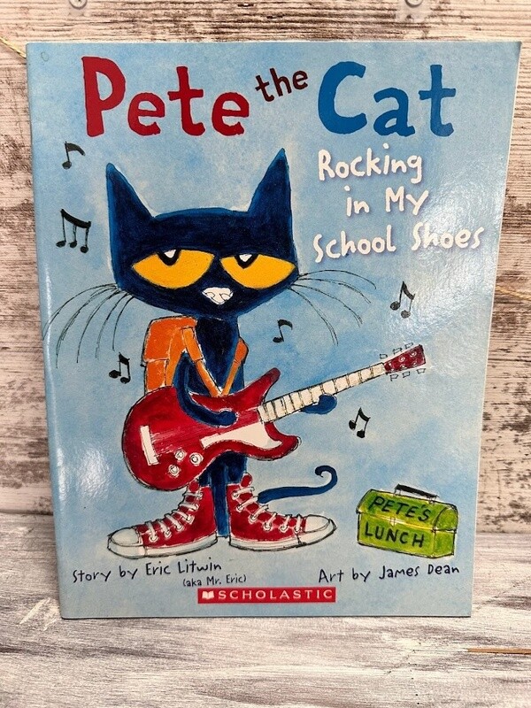 Pete the Cat 'School Shoes' Book