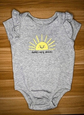 Lullaby: 'Daddy's Ray of Sunshine' Bodysuit- 18m