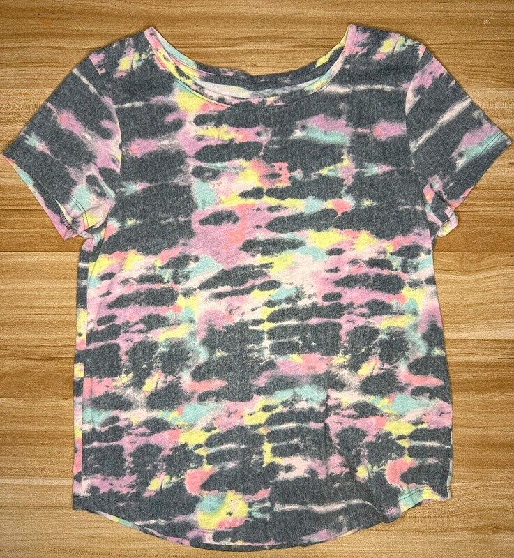 So.: Rainbow Tie Dye Tee- 8